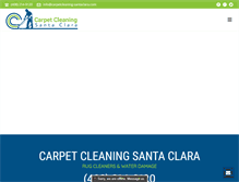 Tablet Screenshot of carpetcleaning-santaclara.com